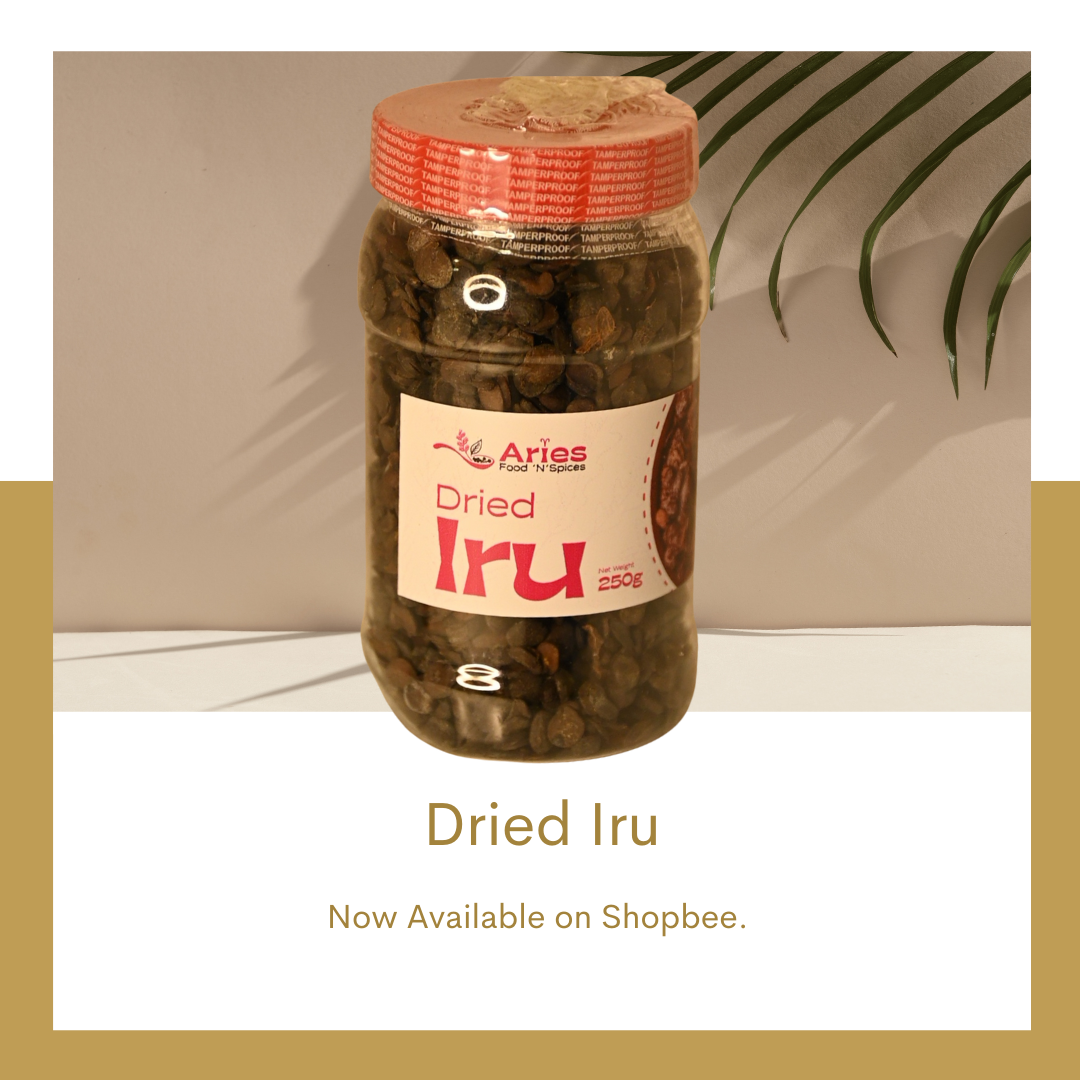 Dried Iru - Authentic Fermented Locust Bean