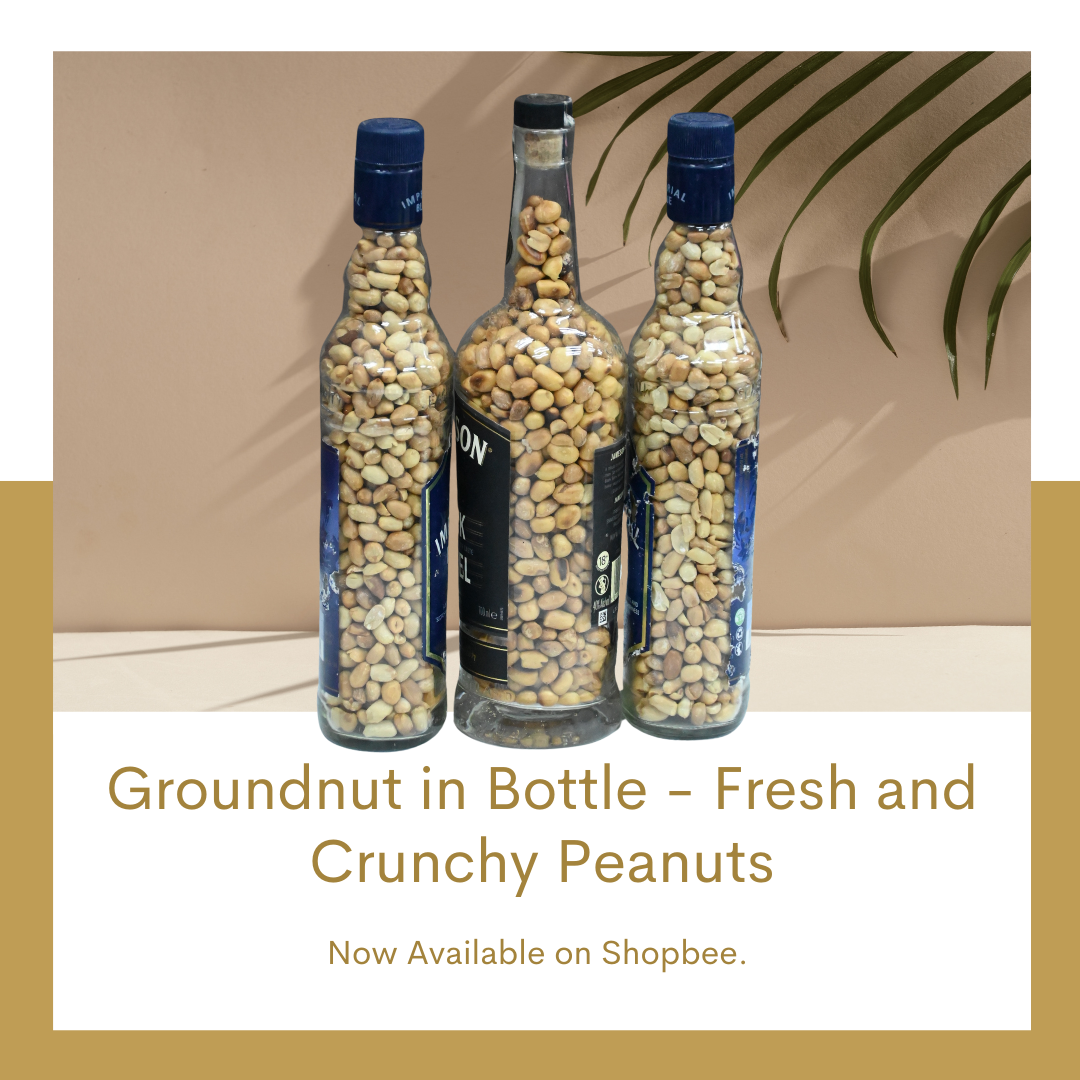 Groundnut in Bottle - Fresh and Crunchy Peanuts