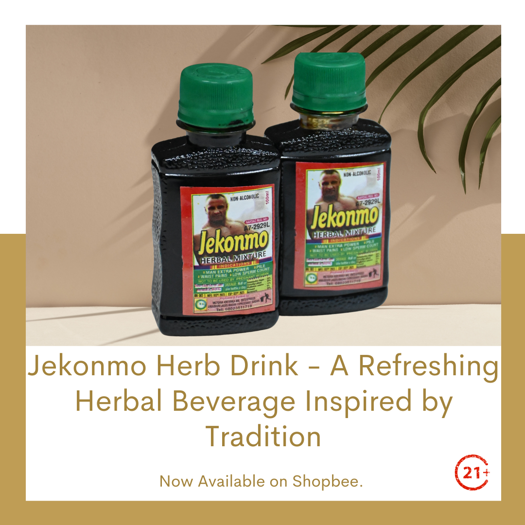 Jekonmo Herbal Drink  - A Refreshing Herbal Beverage Inspired by Tradition