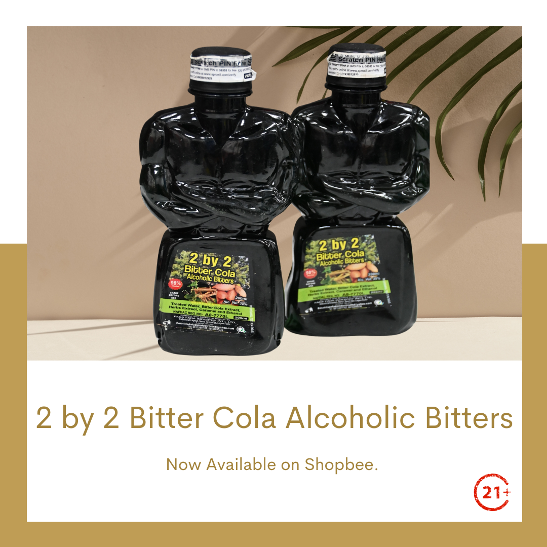 2 by 2 Bitter Cola Alcoholic Bitters: A Bold Fusion of Tradition and Flavor