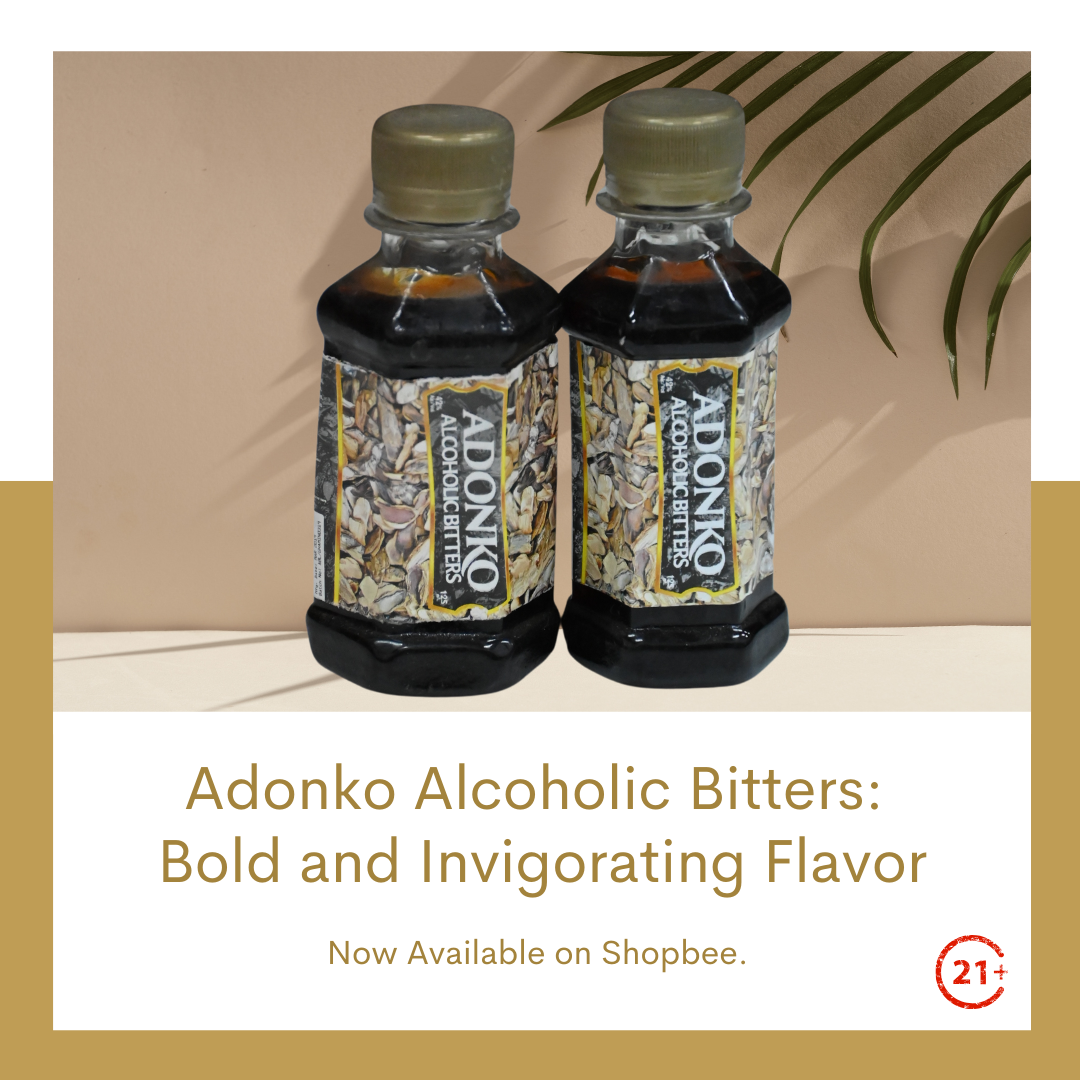 Adonko Alcoholic Bitters: Bold and Invigorating Flavor