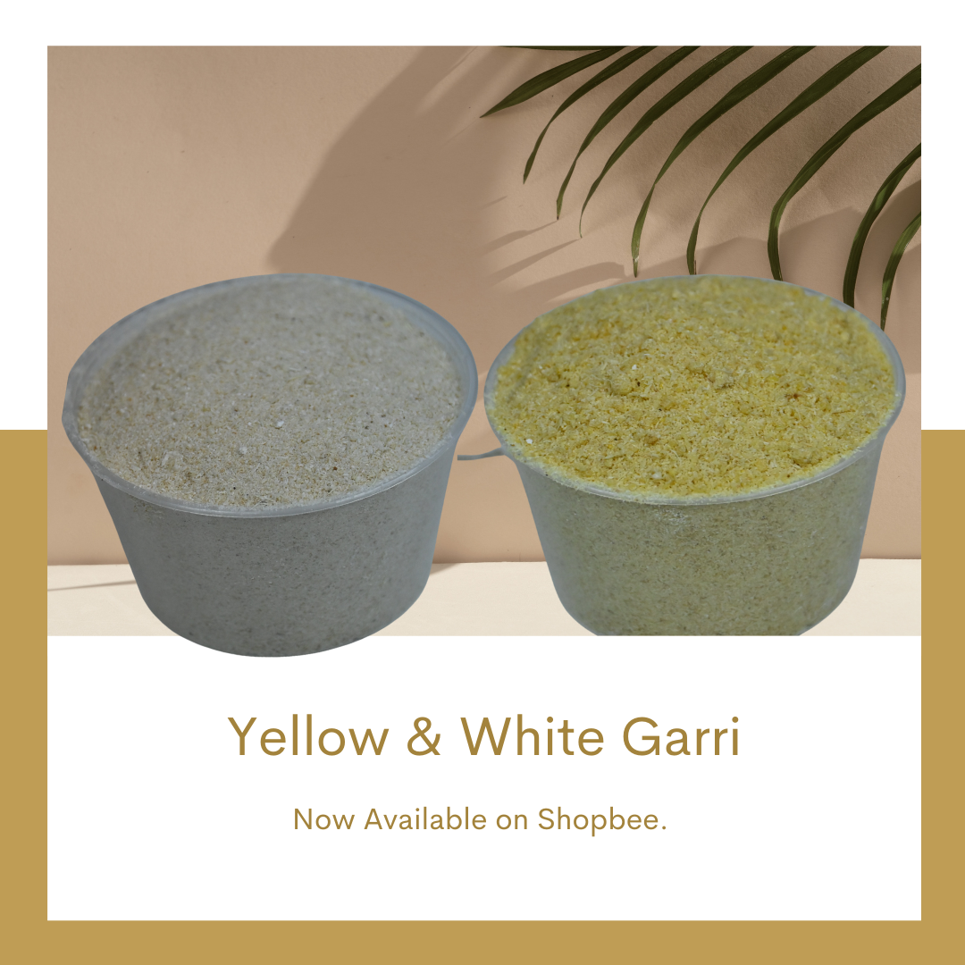 Yellow & White Garri