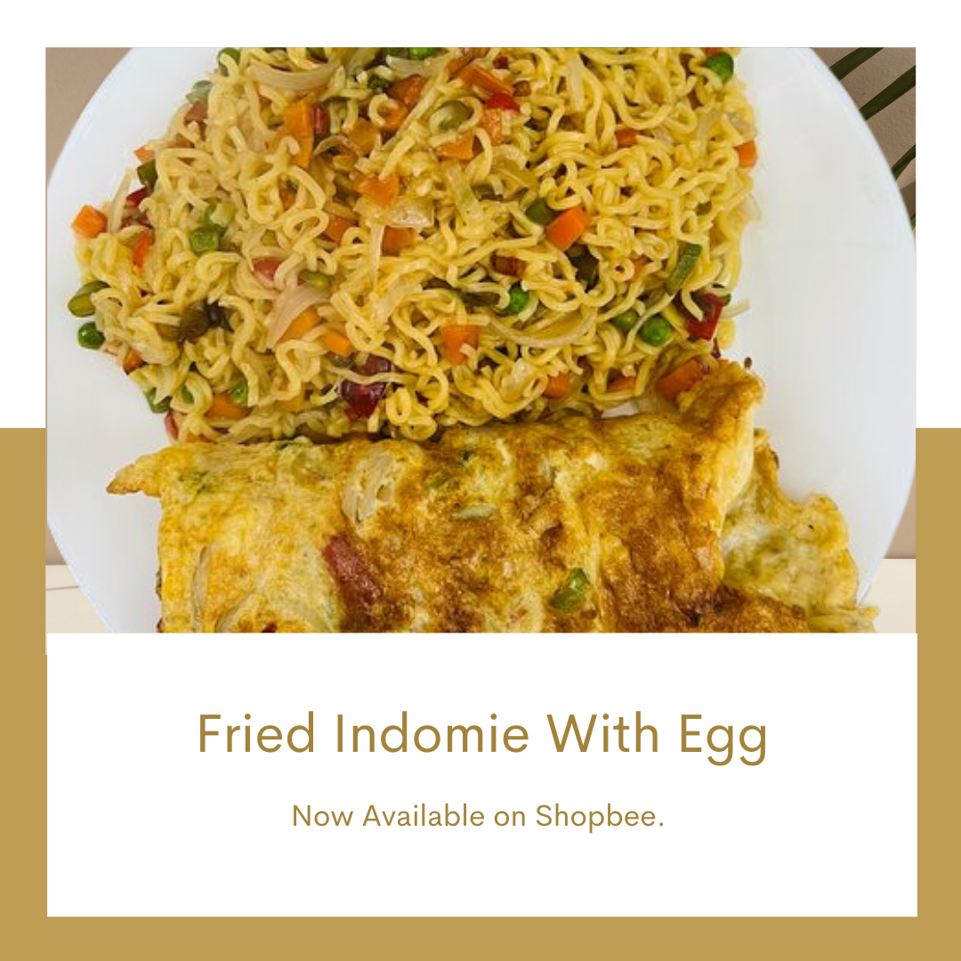 Fried Indomie with Egg