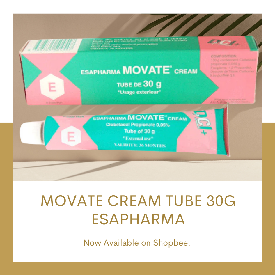 MOVATE CREAM TUBE 30G ESAPHARMA