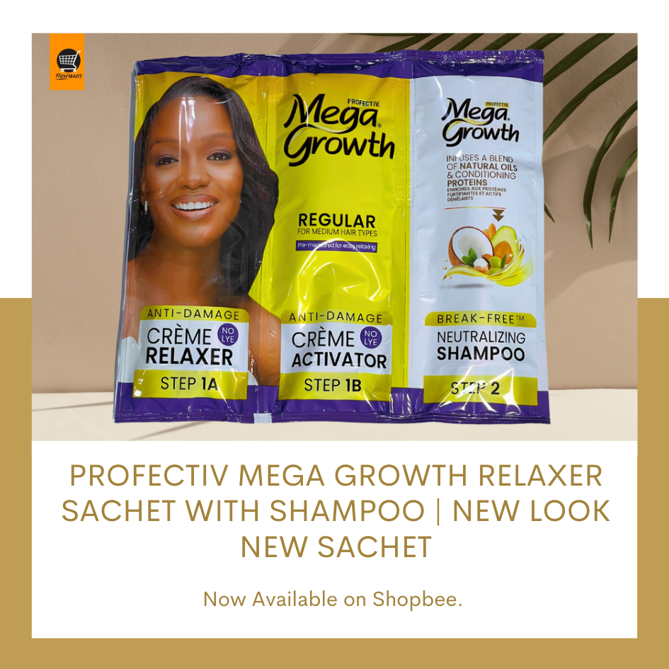 PROFECTIV MEGA GROWTH RELAXER SACHET WITH SHAMPOO | NEW LOOK NEW SACHET