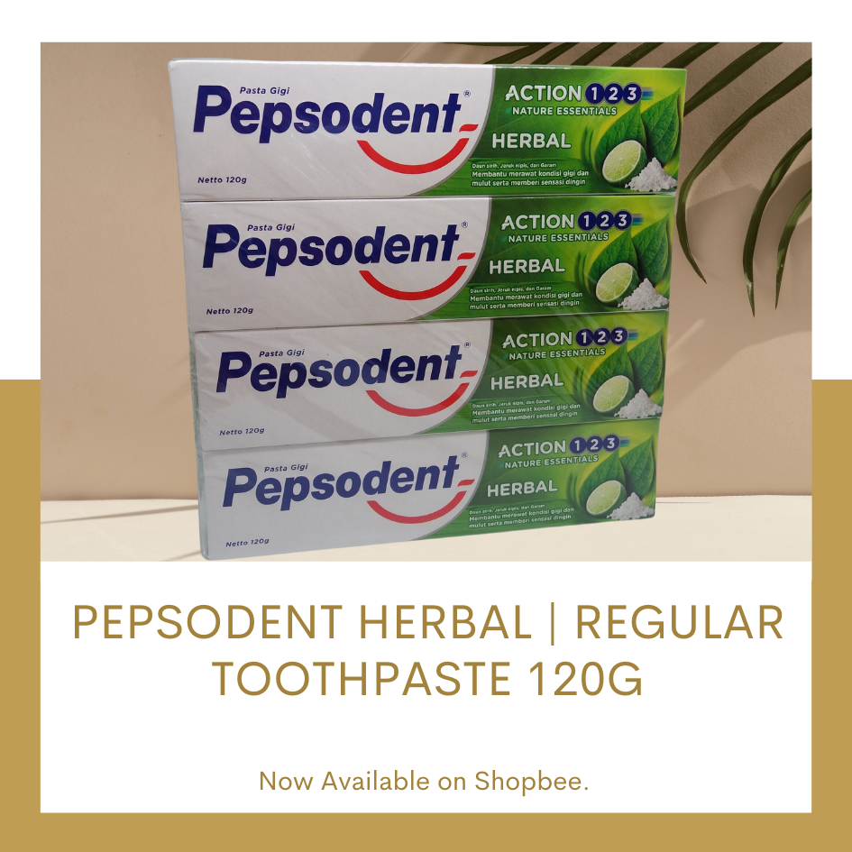 Pepsodent Herbal | Regular Toothpaste 120g