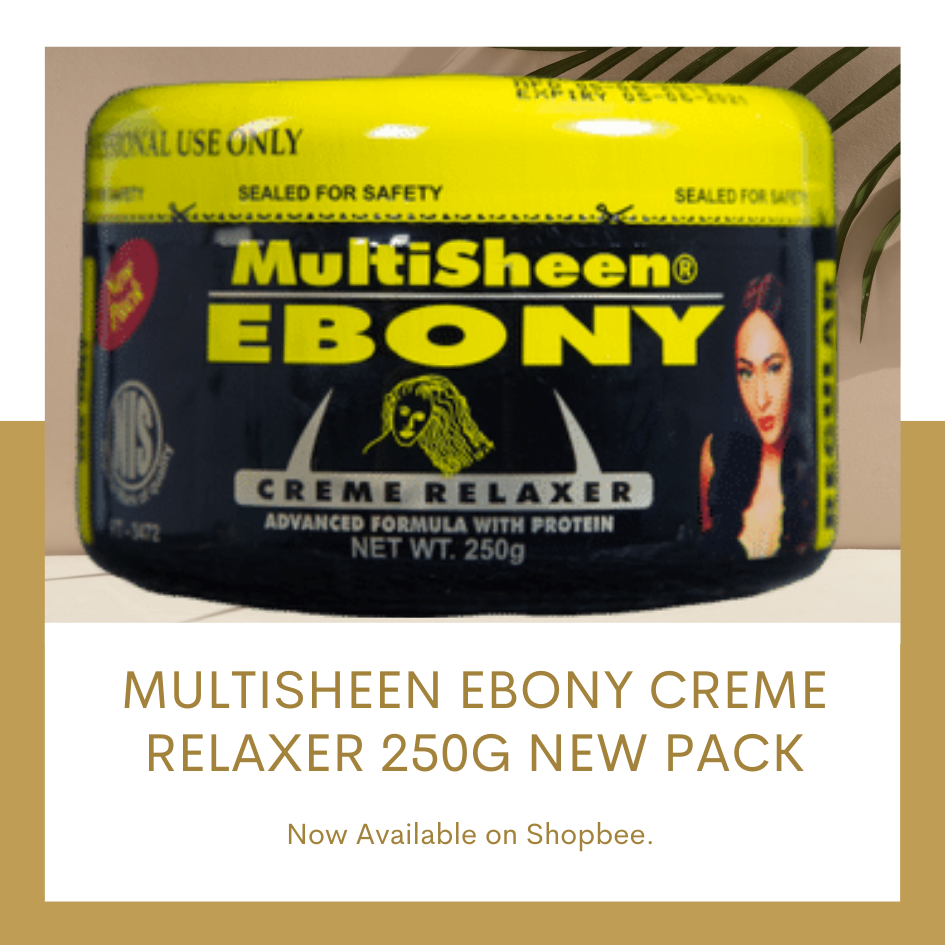 Multisheen Ebony Creme Relaxer 250g NEW PACK